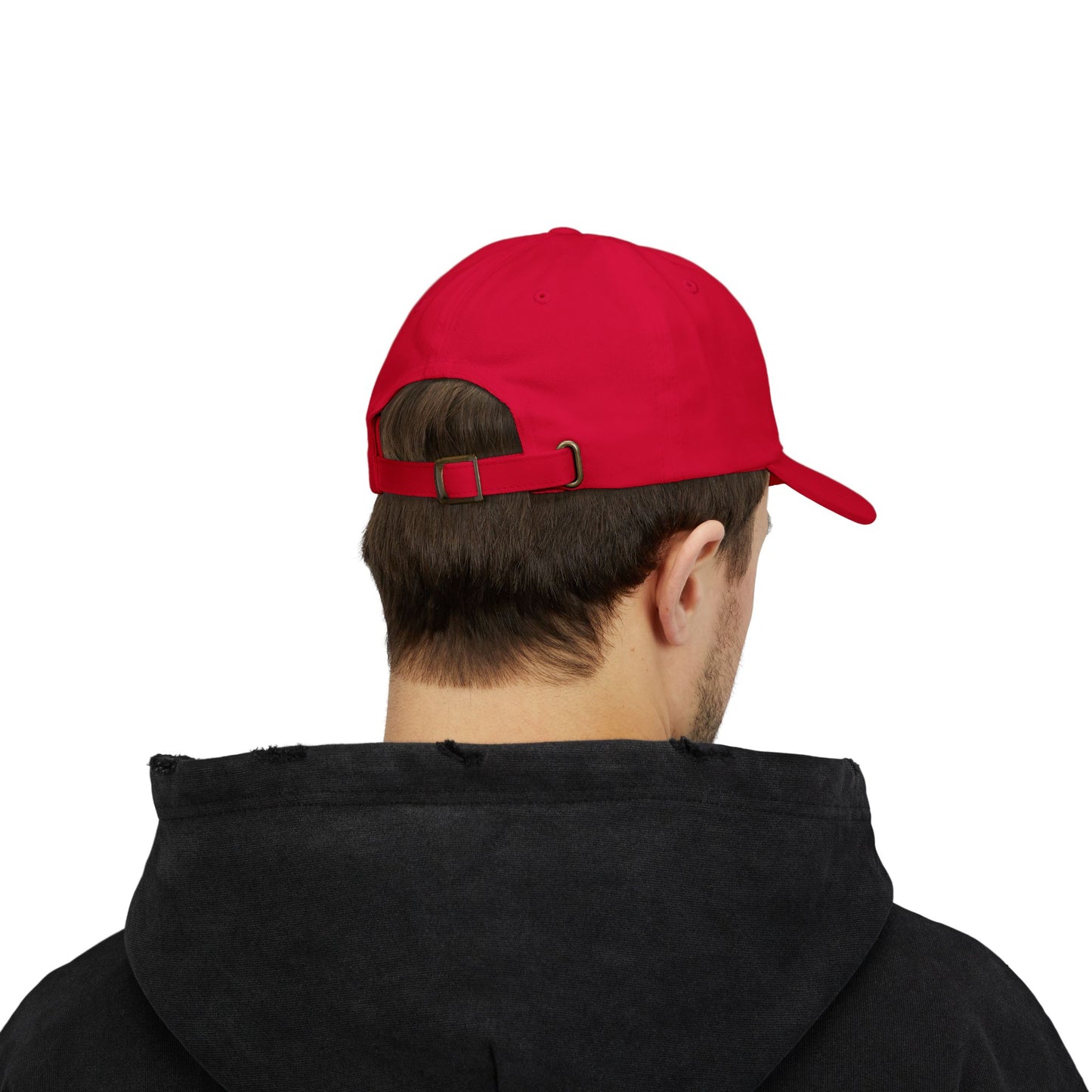 Danbury Aquarium Dad Cap — Embroidered White Baseball Hat