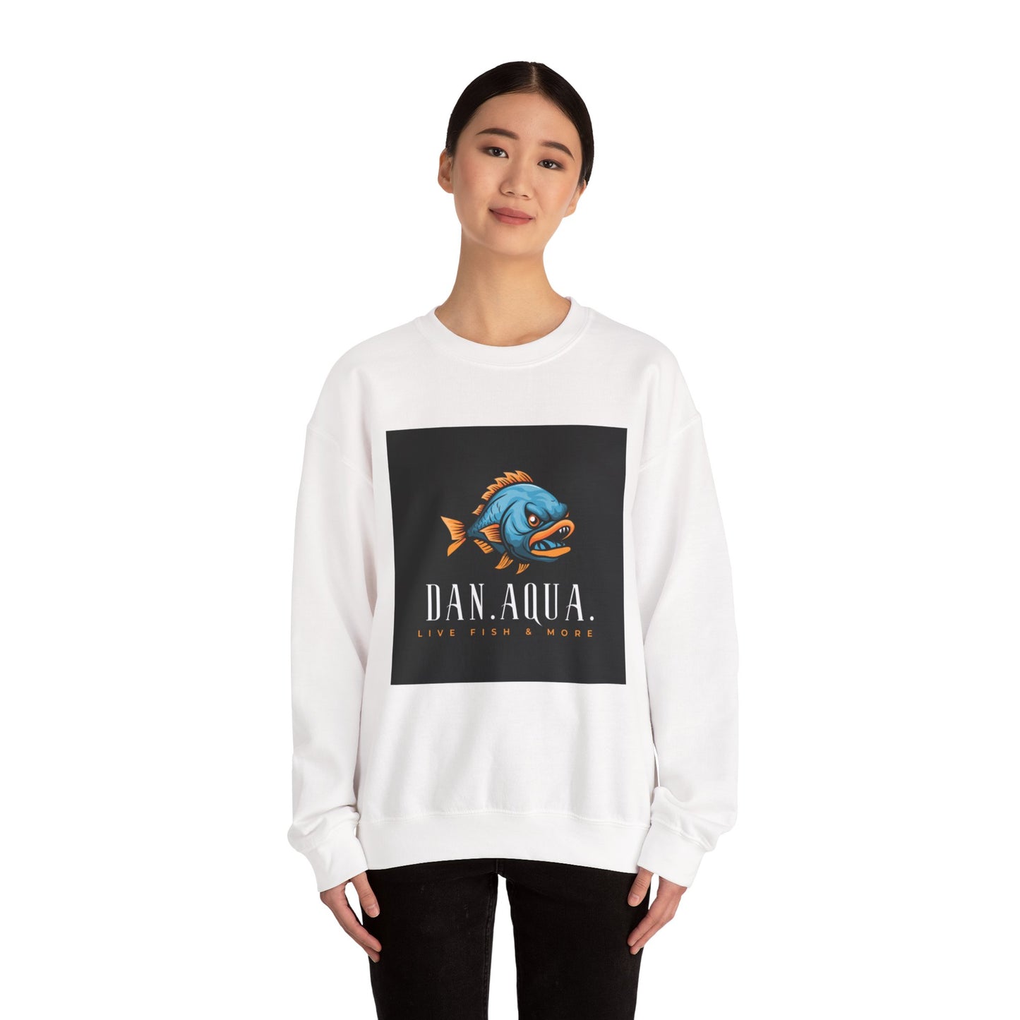 Fishing Enthusiast Crewneck Sweatshirt - DAN.AQUA Design