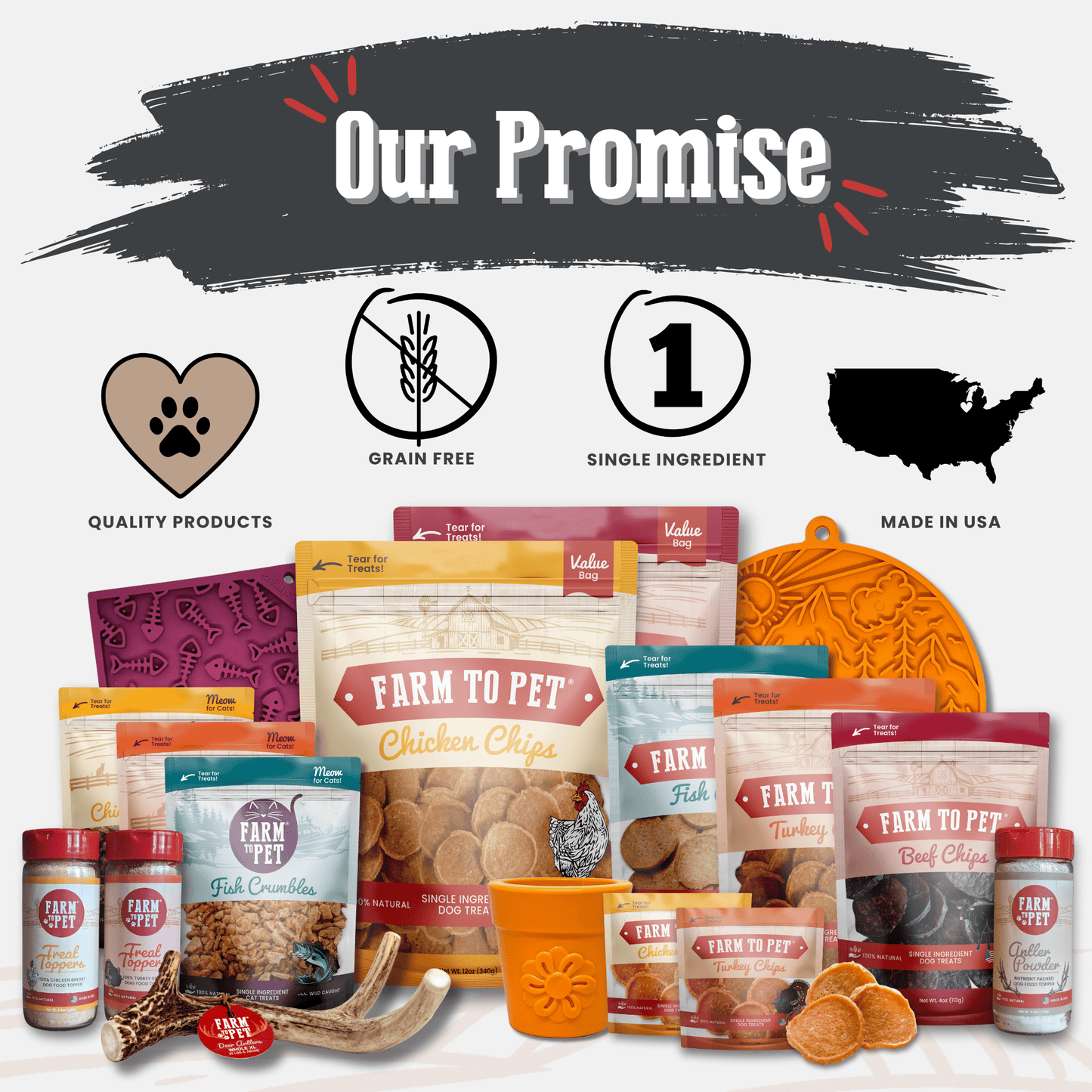 DEER ANTLER DOG CHEWS | ORGANIC CHEW FOR LARGE DOGS