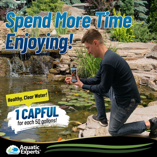 PondFirst - Concentrated Instant Dechlorinator for Fish Ponds, Makes Water Safe for Koi and Goldfish, Made in The USA