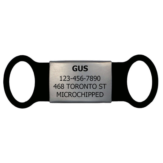 Minimalist Designs Engraved - Silent Dog Tag