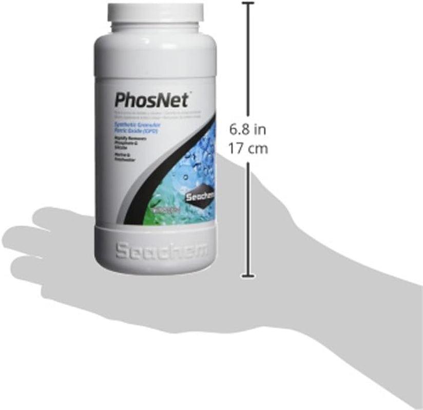 Phosnet Phosphate Silicate Remover Aquarium Filter Media, 250G/8.8Oz (001443)