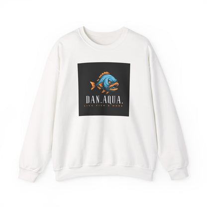 Fishing Enthusiast Crewneck Sweatshirt - DAN.AQUA Design