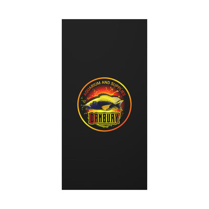 Danbury Aquarium Supplies Fish Logo Matte Canvas Print