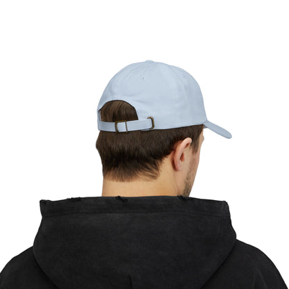 Danbury Aquarium Dad Cap — Embroidered White Baseball Hat