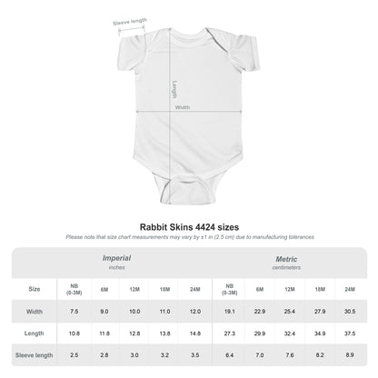 Infant Bodysuit with Colorful Tropical Fish Print — Cute Baby Ocean Onesie