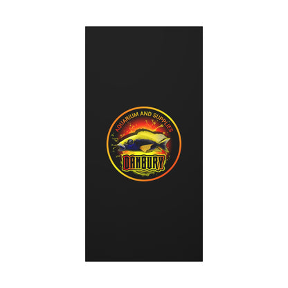 Danbury Aquarium Supplies Fish Logo Matte Canvas Print