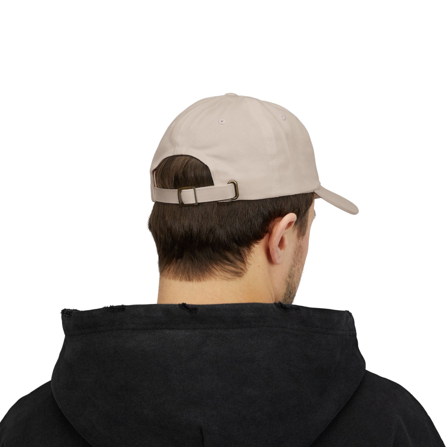 Danbury Aquarium Dad Cap — Embroidered White Baseball Hat