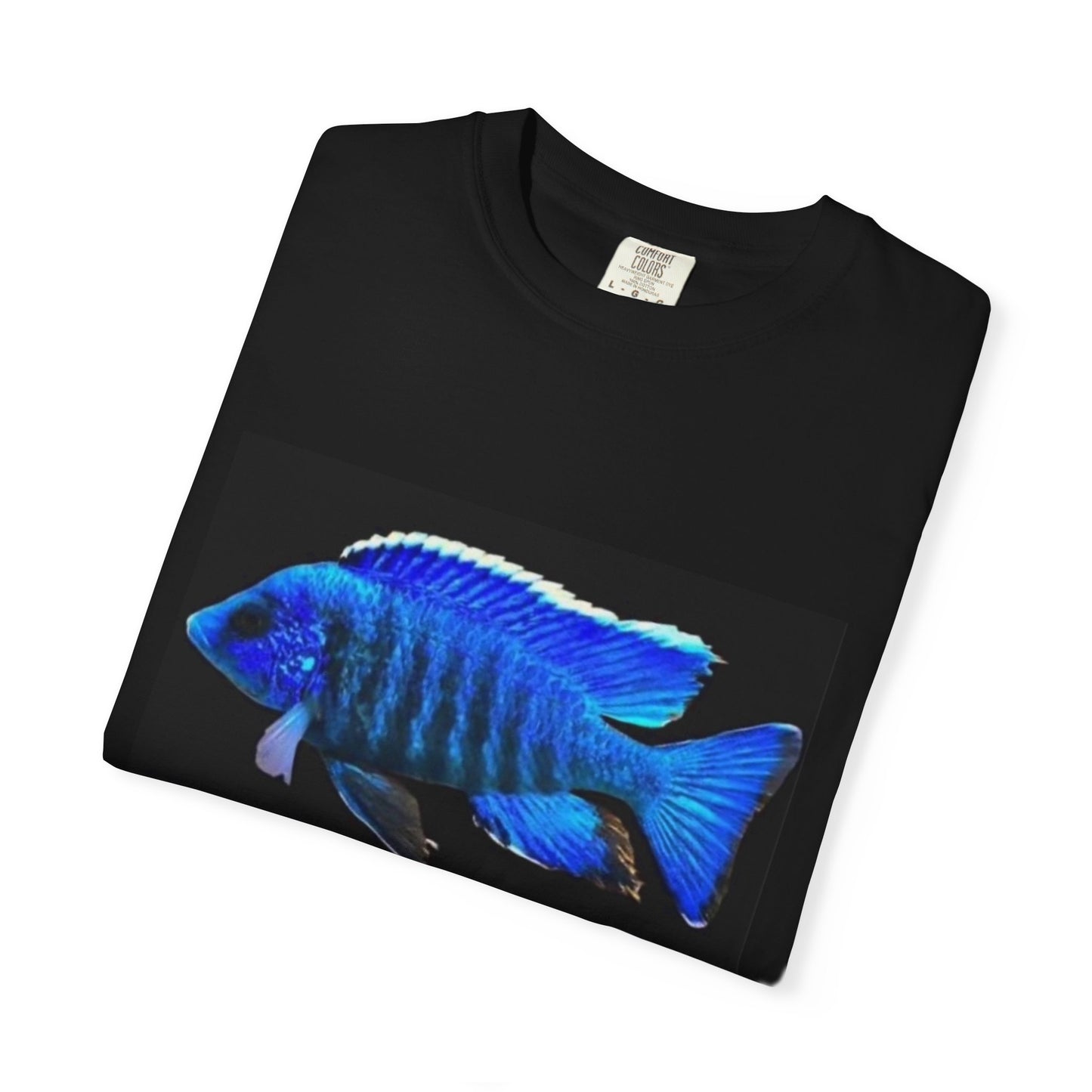Cichlid Fish Graphic T‑Shirt — Danbury Aquarium Logo Tee