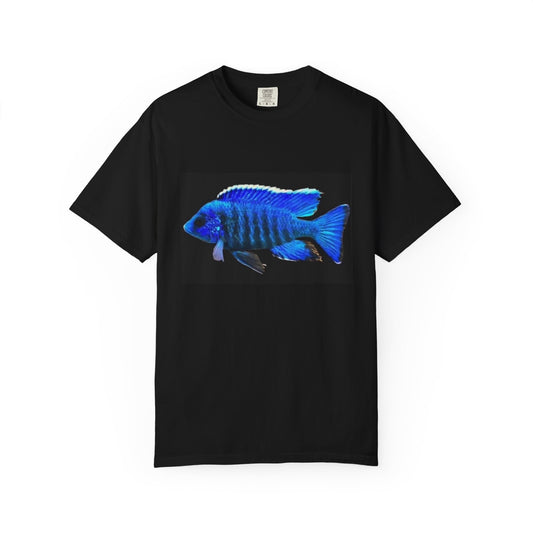 Cichlid Fish Graphic T‑Shirt — Danbury Aquarium Logo Tee