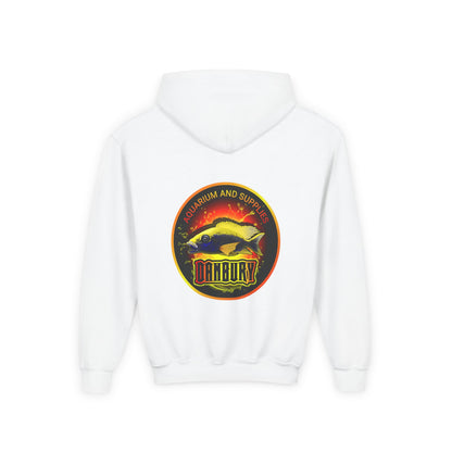 Youth Hoodie — Colorful Aquarium Fish Graphic Pullover