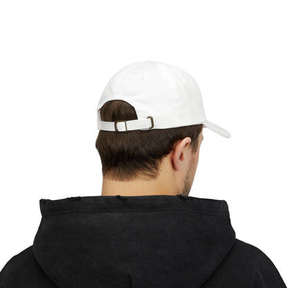 Danbury Aquarium Dad Cap — Embroidered White Baseball Hat