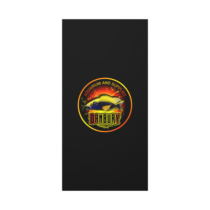 Danbury Aquarium Supplies Fish Logo Matte Canvas Print