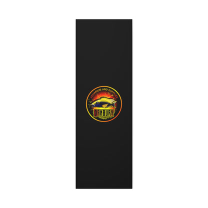 Danbury Aquarium Supplies Fish Logo Matte Canvas Print