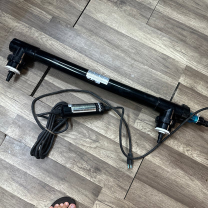 Aqua Ultraviolet UV Twist 40 Watt, 2" Black, A00347 (USED TESTED)