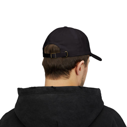 Danbury Aquarium Dad Cap — Embroidered White Baseball Hat