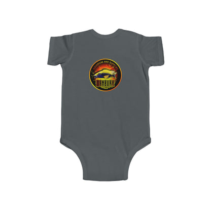 Infant Bodysuit with Colorful Tropical Fish Print — Cute Baby Ocean Onesie