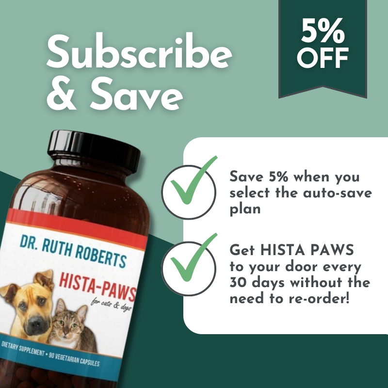 Hista Paws – with Quercetin for Dogs and Cats