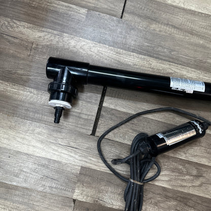 Aqua Ultraviolet UV Twist 40 Watt, 2" Black, A00347 (USED TESTED)