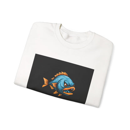 Fishing Enthusiast Crewneck Sweatshirt - DAN.AQUA Design