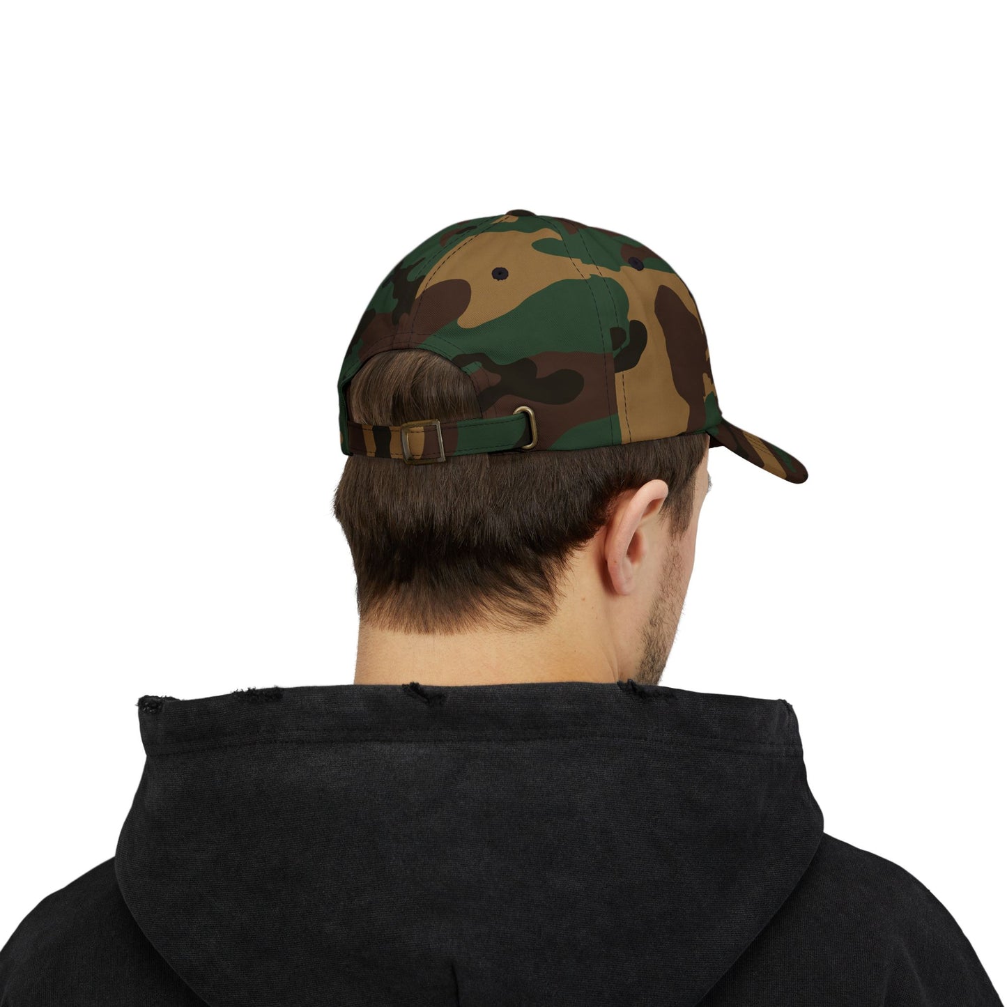 Danbury Aquarium Dad Cap — Embroidered White Baseball Hat
