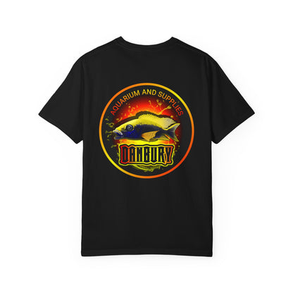 Cichlid Fish Graphic T‑Shirt — Danbury Aquarium Logo Tee