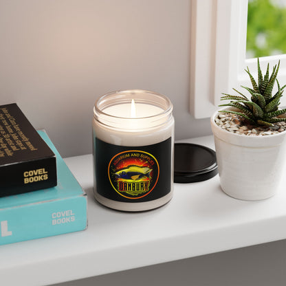 Danbury Aquarium Logo Scented Soy Candle — 9oz Jar