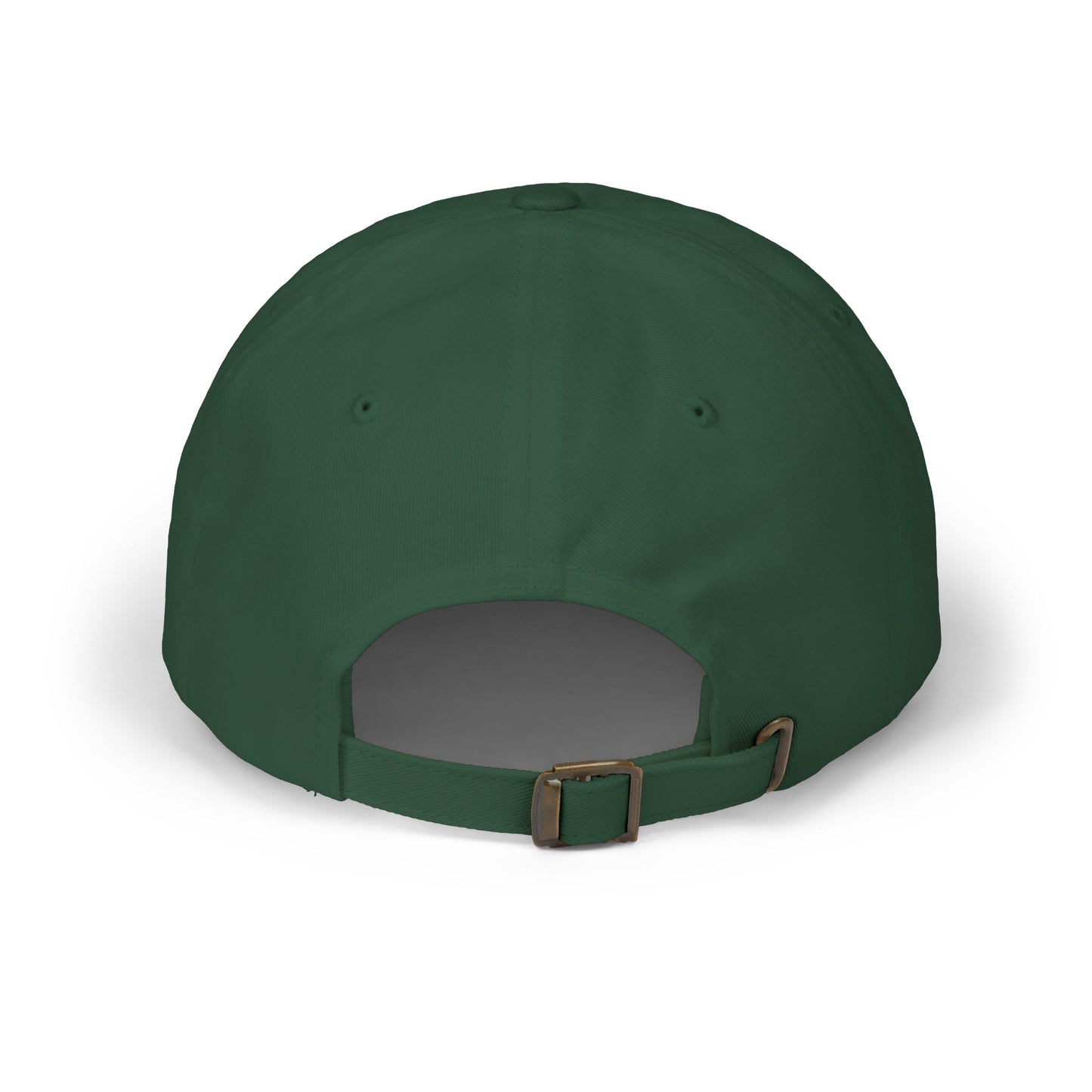 Danbury Aquarium Dad Cap — Embroidered White Baseball Hat