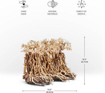 Transform Your Aquarium with Handcrafted Bonsai Driftwood - Perfect for Aquascaping and Enhancing Your Aquatic Environment