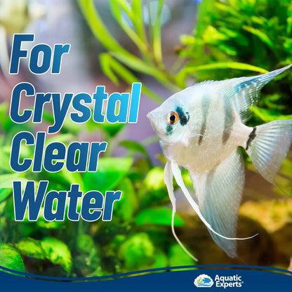 Aquarium Bundle - ClassicBlue 12"x72" + FilterFirst 12"x72" + Polishing Filter Pad 100 Micron - 1 pack
