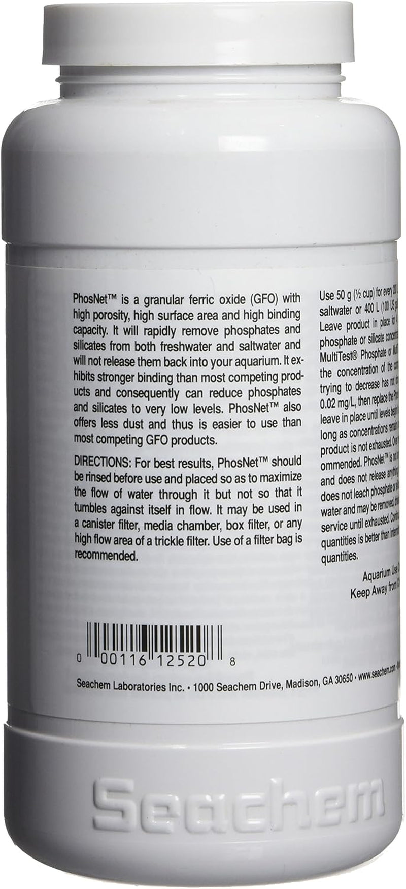 Phosnet Phosphate Silicate Remover Aquarium Filter Media, 250G/8.8Oz (001443)