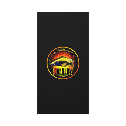 Danbury Aquarium Supplies Fish Logo Matte Canvas Print