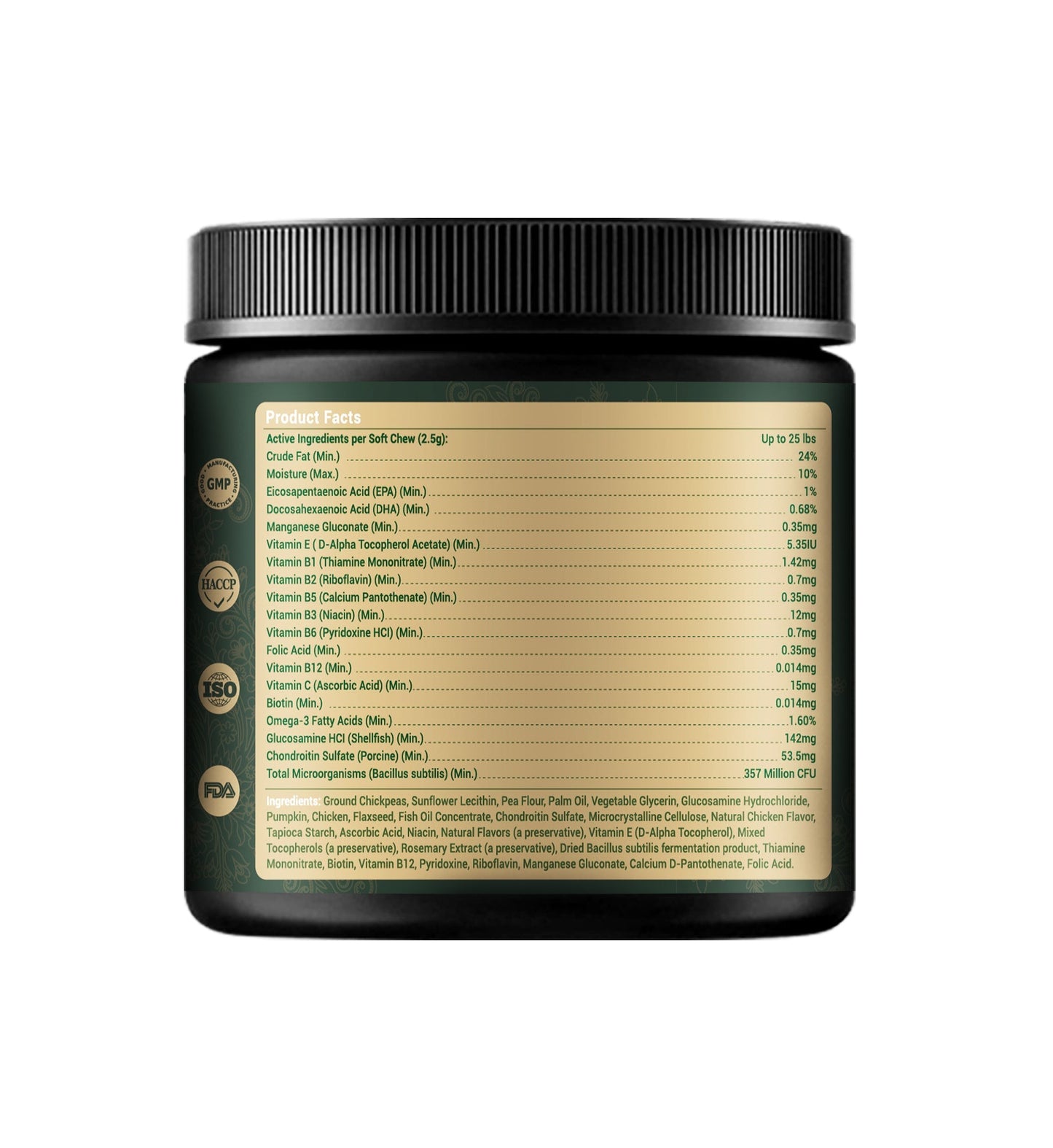 8-in-1 Daily Multivitamin Bites for Dogs – All-in-One Health Support, 120 Soft Chews