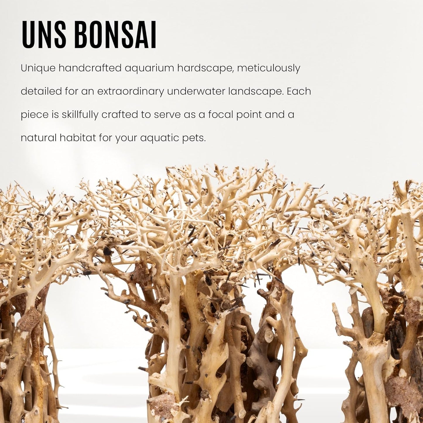 Transform Your Aquarium with Handcrafted Bonsai Driftwood - Perfect for Aquascaping and Enhancing Your Aquatic Environment