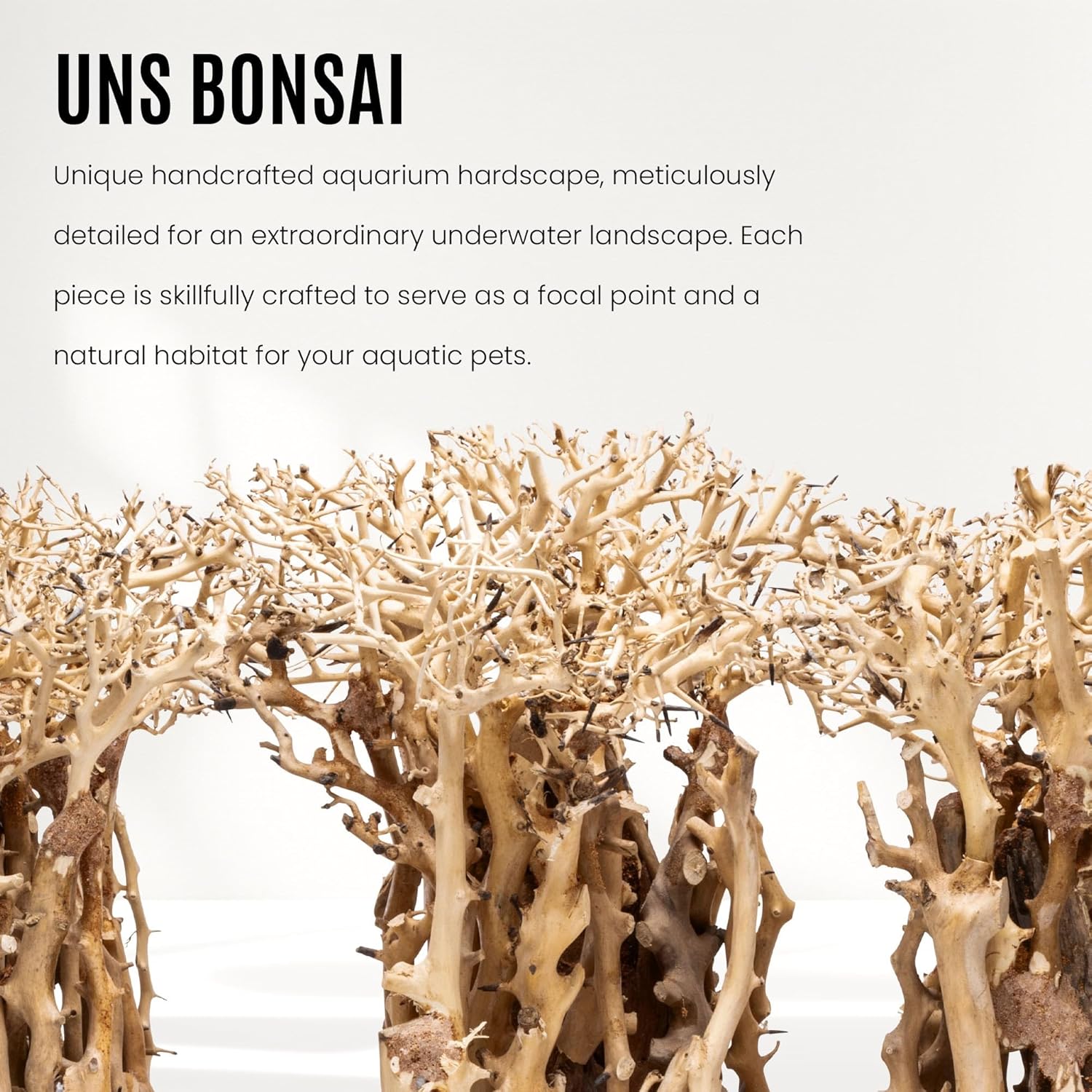 Transform Your Aquarium with Handcrafted Bonsai Driftwood - Perfect for Aquascaping and Enhancing Your Aquatic Environment