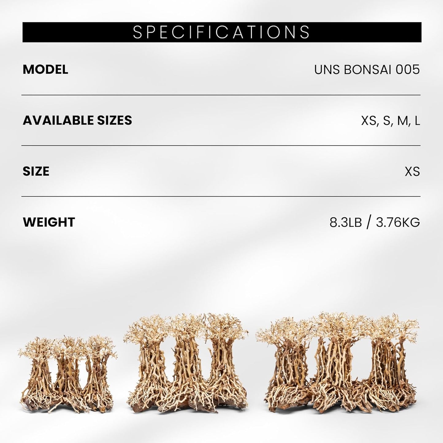 Transform Your Aquarium with Handcrafted Bonsai Driftwood - Perfect for Aquascaping and Enhancing Your Aquatic Environment