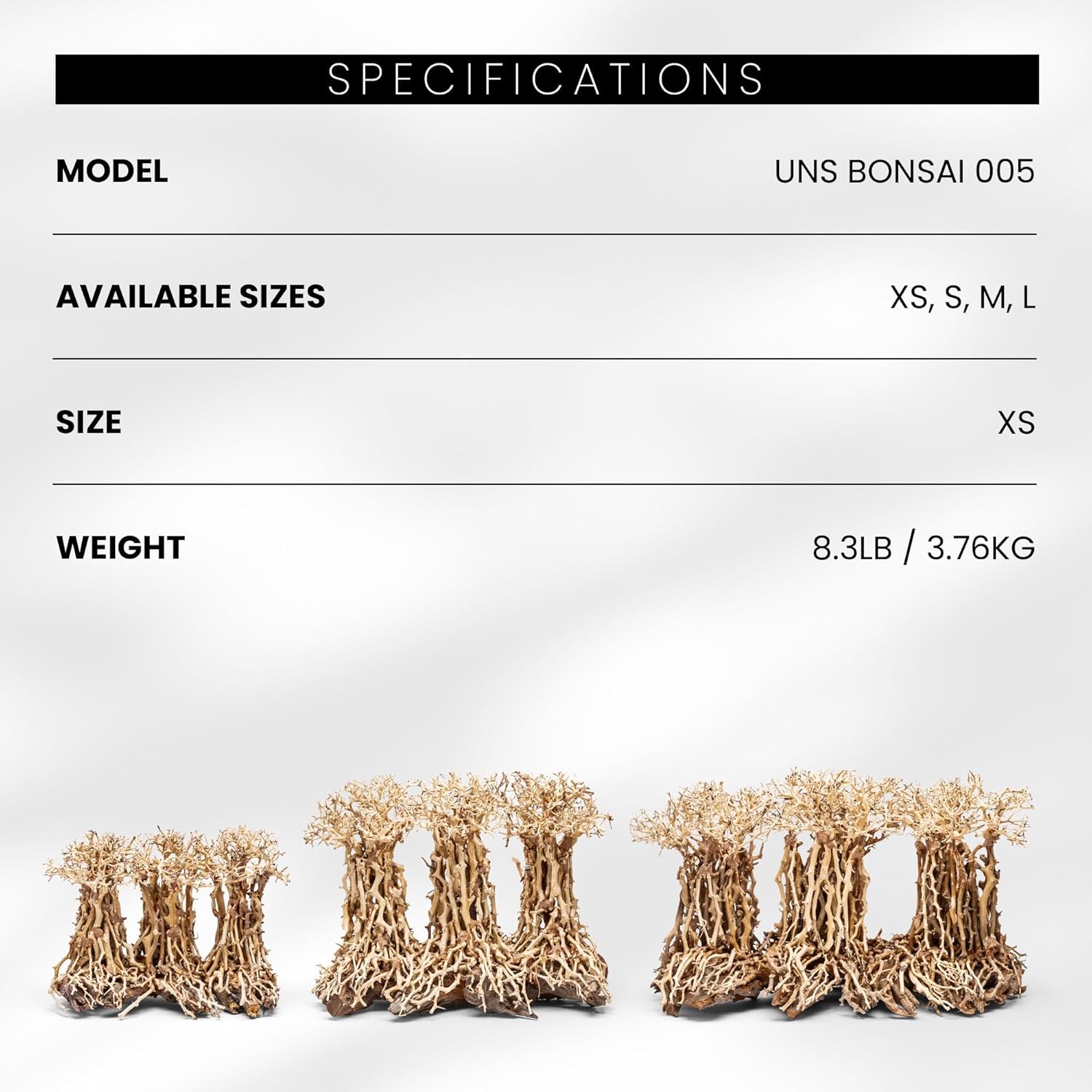 Transform Your Aquarium with Handcrafted Bonsai Driftwood - Perfect for Aquascaping and Enhancing Your Aquatic Environment