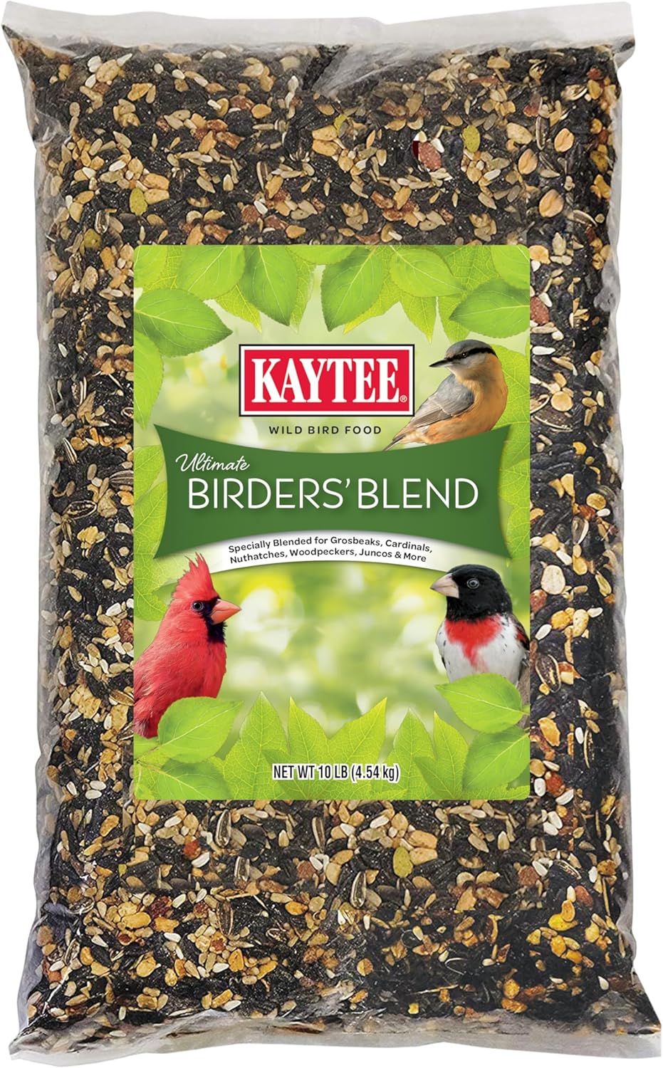Ultimate Wild Bird Seed Blend - 10 lbs of Premium Food for Grosbeaks, Cardinals, Nuthatches, Woodpeckers & More!