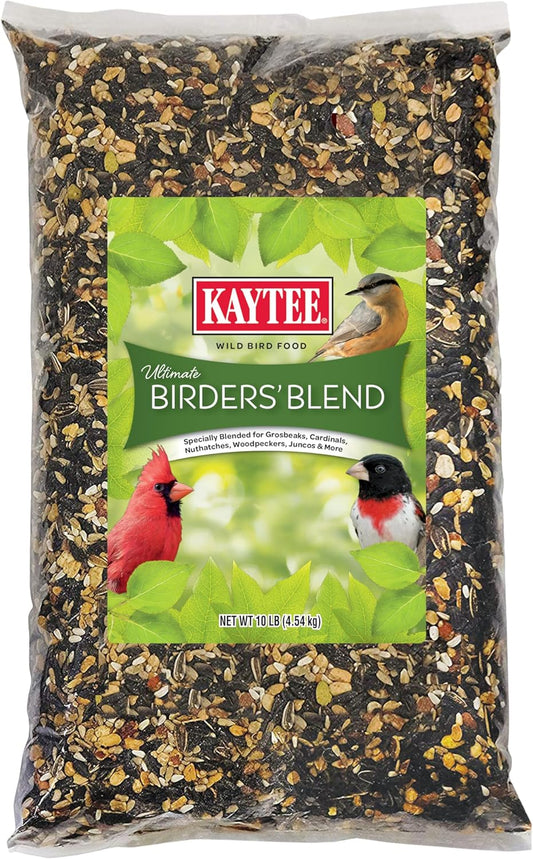 Ultimate Wild Bird Seed Blend - 10 lbs of Premium Food for Grosbeaks, Cardinals, Nuthatches, Woodpeckers & More!