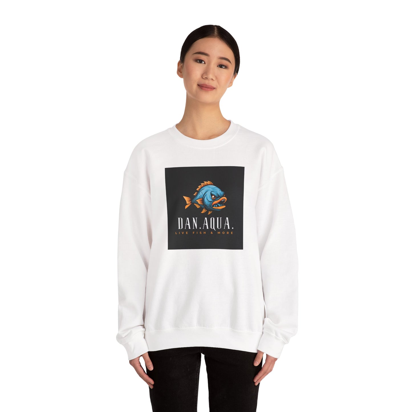 Fishing Enthusiast Crewneck Sweatshirt - DAN.AQUA Design