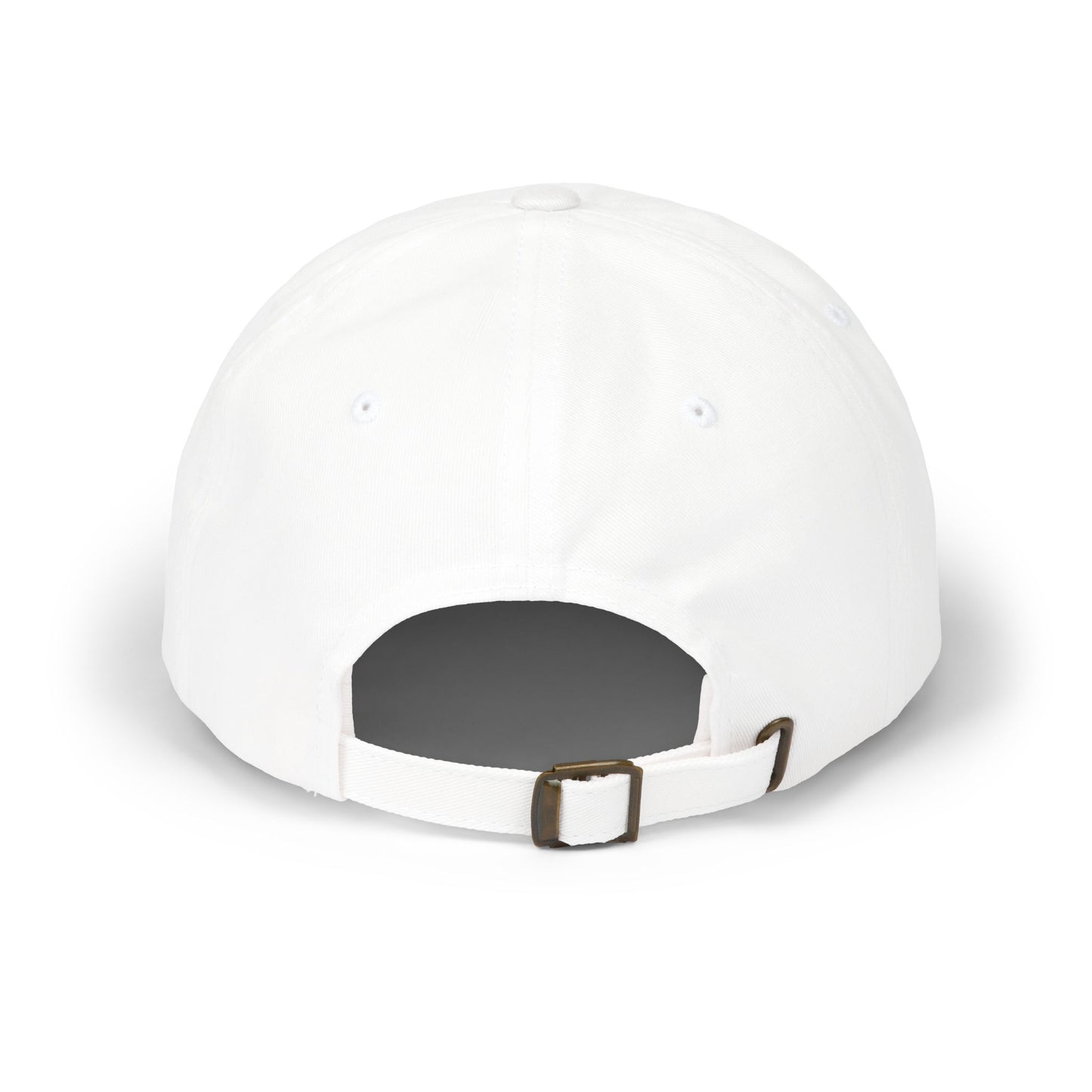 Danbury Aquarium Dad Cap — Embroidered White Baseball Hat