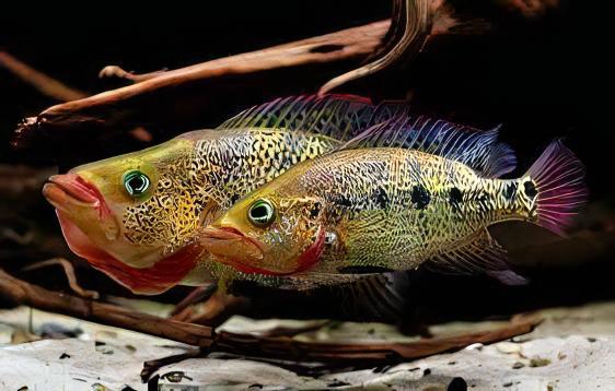 Petenia splendida (Red Bay Snook)