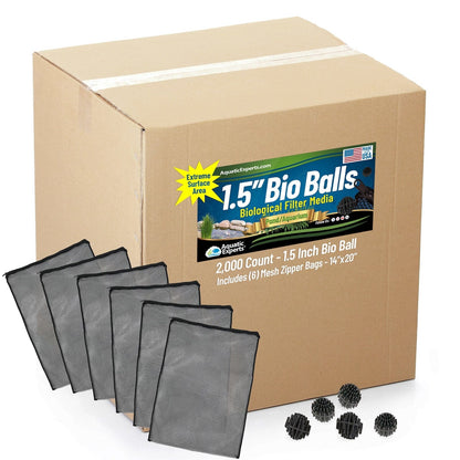 Bio Balls Filter Media - 1.5 Inch Large Bio Ball for Pond Filter - Perfect Bio Balls for Pond Filter Media – Made in The USA