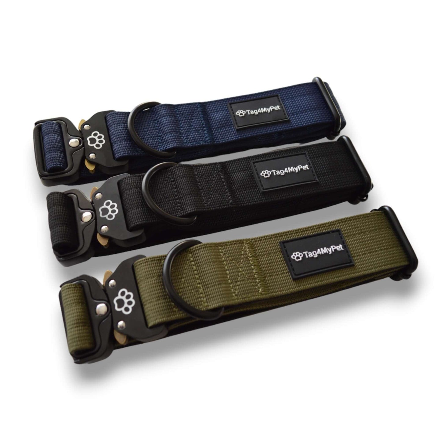 Tactical Dog Collar with a Free Custom Dog Tag