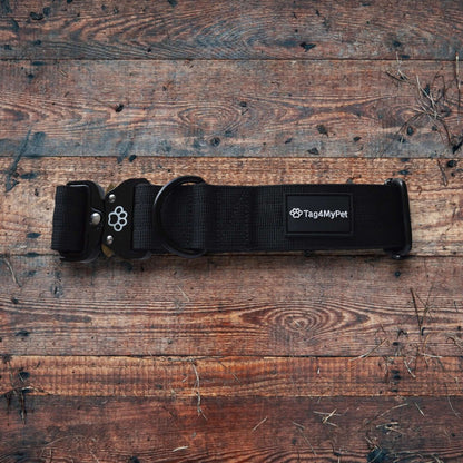 Tactical Dog Collar with a Free Custom Dog Tag