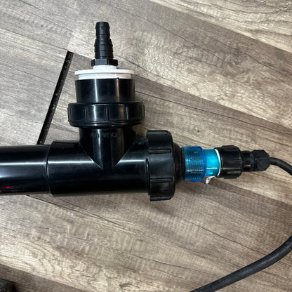 Aqua Ultraviolet UV Twist 40 Watt, 2" Black, A00347 (USED TESTED)