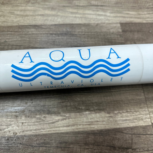 Aqua Ultraviolet 40 watt UV Clarifier/Sterilizer, 2" White w/ Wiper, A00060 (USED TESTED NEEDS NEW BULB)