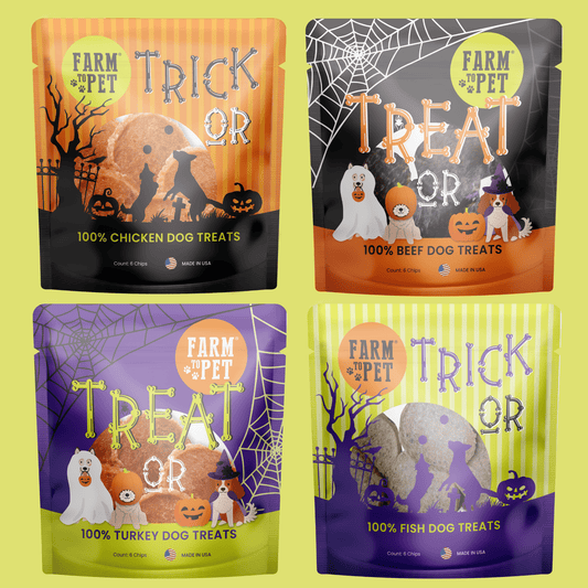 Halloween Dog Treat Snack Pack 24-Piece Bundle