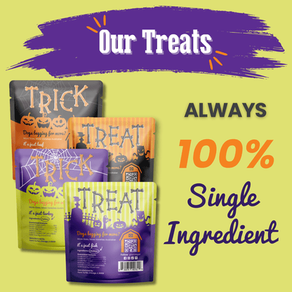 Halloween Dog Treat Snack Pack 24-Piece Bundle