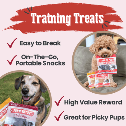 Puppy Packs 'n Snacks Dog Treat Starter Pack | Single-Ingredient Training Treats